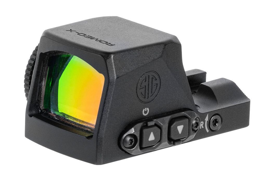 Sig Sauer Romeo-X Pro 24mm Reflex Red Dot Sight with 2 MOA Dot - SORX1000 (Black)