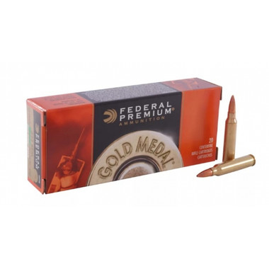 Federal Premium Gold Medal Sierra MatchKing .223 Remington 69 Grain Boat-Tail  Hollow Point Rifle Ammunition