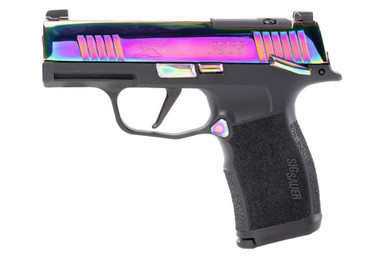 Sig Sauer P365X 9mm Micro-Compact Pistol, 3.1" Barrel, 12+1, Rainbow Ti Finish
