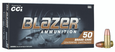 CCI Blazer Brass 9mm Luger 147 Grain FMJ
