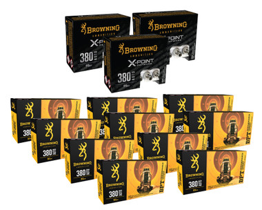 Bulk Browning Range & Defense + X-Point Jacket HP FMJ Ammo
