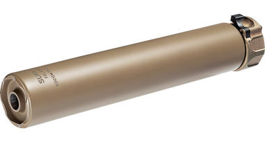 Surefire 2nd Gen SOCOM Rifle Suppressor RC2 5.56MM Flat Dark Earth Finish End Mount Fast Attach