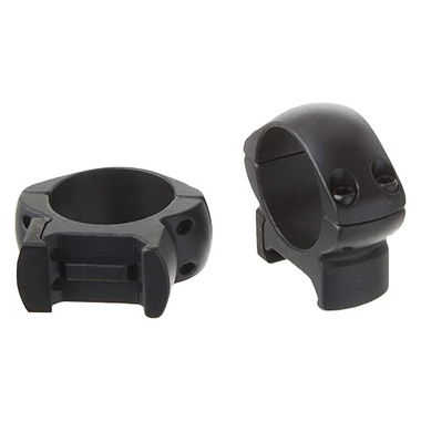 Weaver Grand Slam Steel 1-Inch Medium Top Mount Rings, Matte Black -Medium