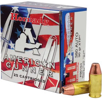 Hornady American Gunner .380 ACP 90 Grain XTP Hollow Point