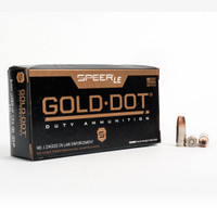 Speer Gold Dot 9mm +P 124 Grain Jacketed Hollow Point