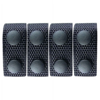 Uncle Mike's Kodra Duty Nylon Web Snap Close Keepers Belt, Set of 4, Card