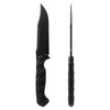 Toor Knives Valor Fixed Blade Knife, Bomber Black