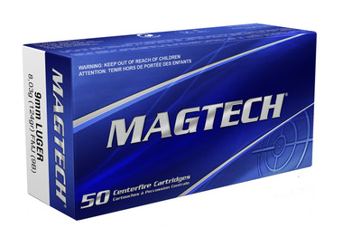 Magtech 9B Range/Training 9mm Luger 124 Grain Full Metal Jacket