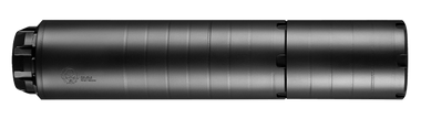 Dead Air Wolfman Modular 9mm Suppressor, Black Cerakote, 1/2"-28 Threads