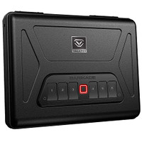 Vaultek Barikade Series 2 Biometric Compacted Pistol Smart Safe, Black