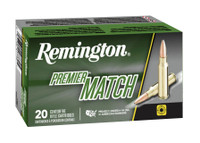 Remington Premier Match 223 Remington 77 Grain Boat Tail Hollow Point