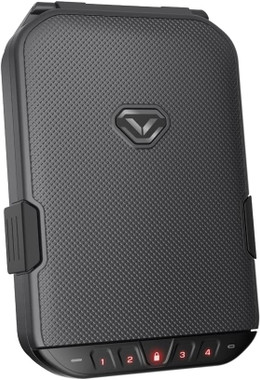 Vaultek LifePod 1.0 Portable Electronic Biometric Lock Gun Case, Gray