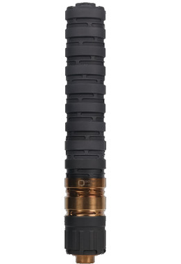 Q Erector 9 Modular 9mm Suppressor, Lightweight Aluminum, 1/2-28 Mount - Black