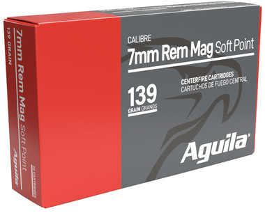 Aguila 7mm Remington Magnum 139 Grain InterLock Boat Tail Soft Point