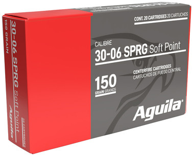 Aguila 30-06 Springfield 150 Grain InterLock Boat Tail Soft Point