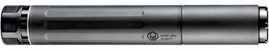 Dead Air Ghost 45M Modular Suppressor, .45 Caliber, Black Finish
