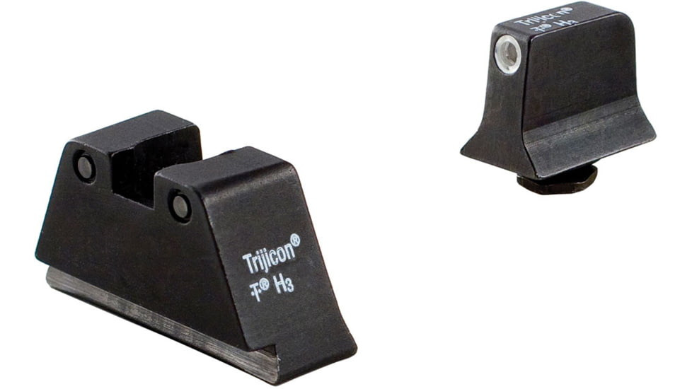 Trijicon TJ-GL201-C-600659 Bright & Tough Night Sights for Glock Suppressor Sight, Black