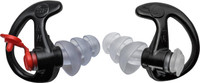 SureFire EP4 Sonic Defenders Plus Triple Flanged Earplugs, Black, Medium