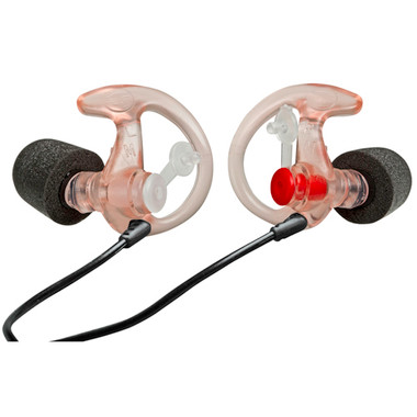 SureFire EP-7 Sonic Defenders Ultra Earplugs Foam Tipped, Clear, Medium