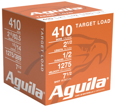 Aguila Birdshot High Velocity 410 Gauge 2.50" 1/2 oz 7.5 Shot