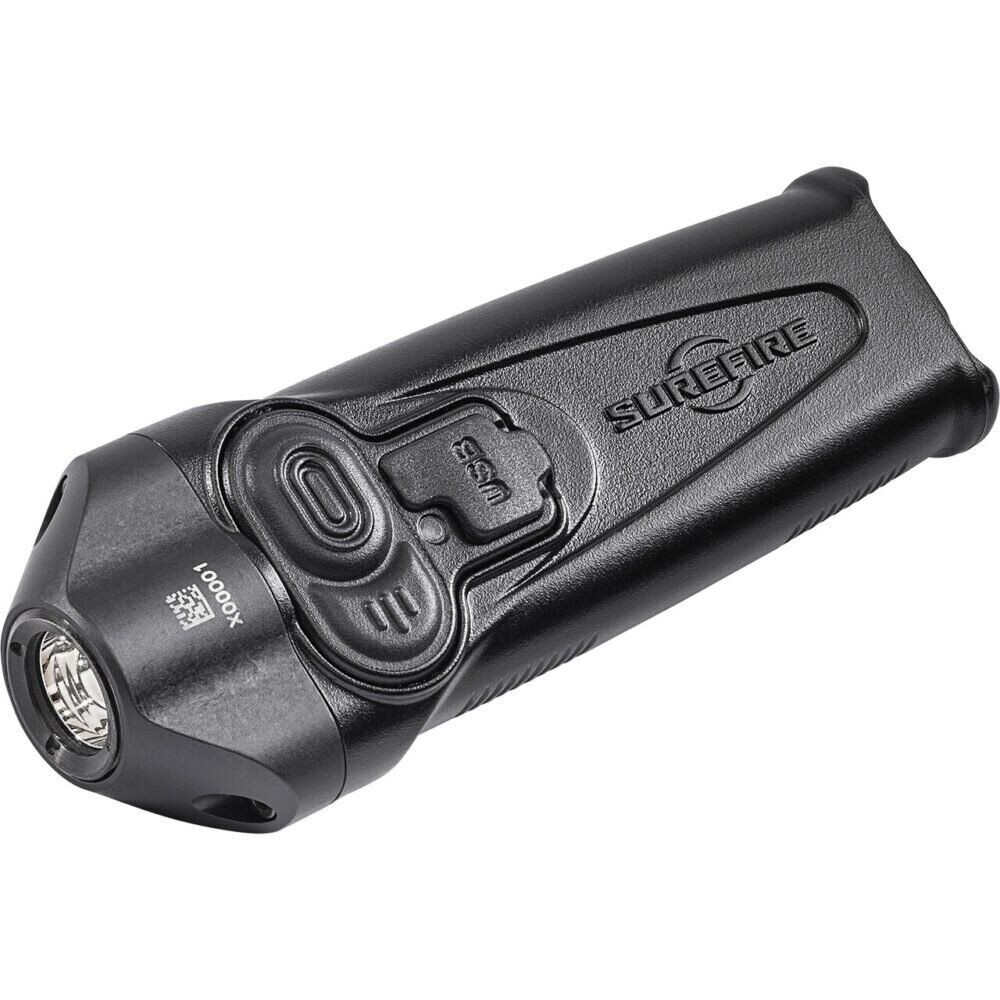 SureFire PLRB Stiletto Pro Output Rechargeable Pocket LED Flashlight, Black