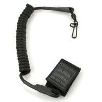Blackhawk Tactical Pistol Lanyard Swivel/Coiled Wire, Black