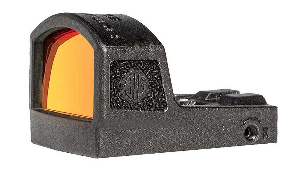 Sig Sauer SOR01000 Romeozero Elite Reflex Red Dot Sight 1x24mm 2 MOA Handgun, Black
