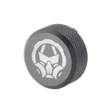 Dead Air P-Series Front Cap Fits Ghost/Mask Suppressor Tool, Black