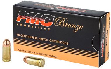 PMC Bronze 380 ACP 90 Grain Full Metal Jacket