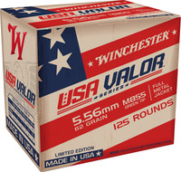 Winchester USA Valor M855 Green Tip 5.56x45mm NATO 62 Grain FMJ