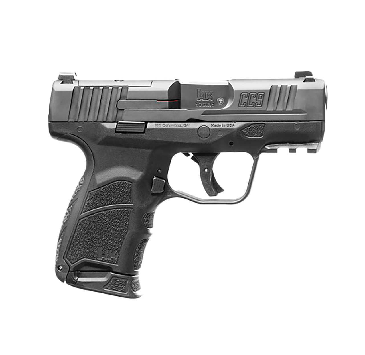 HK CC9 9mm, 3.32" Barrel, Optic-Ready, 10+1/12+1, Black