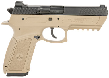 IWI Jericho 941 Enhanced Full-Size 9mm, 4.4" Barrel, 17+1, Flat Dark Earth