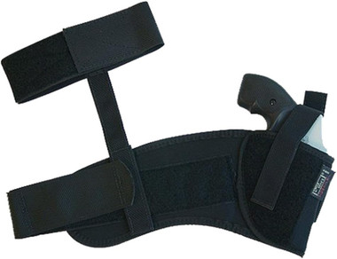 Uncle Mike's Off-Duty and Concealment Ankle Holster RH, Black, Size 1