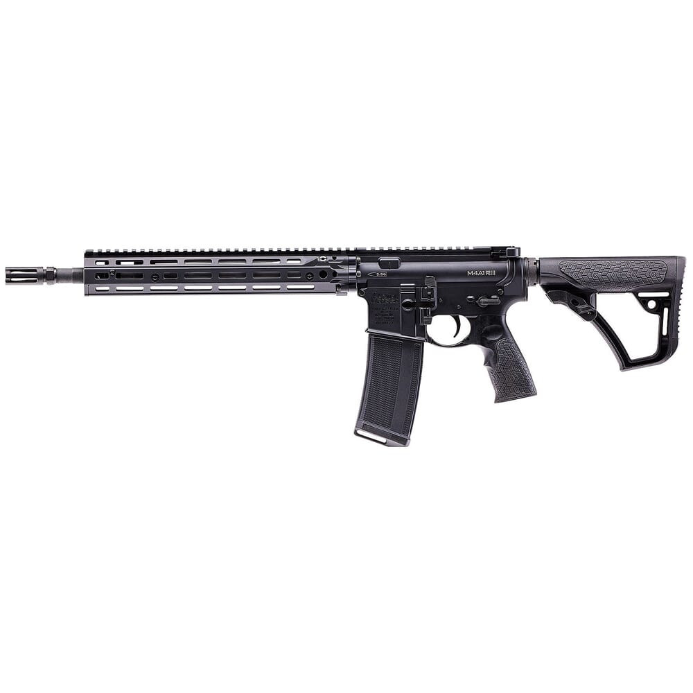 Daniel Defense 0219110613047 DD4 M4A1 RIII 5.56mm 14.5" Pinned and Welded Rifle Black
