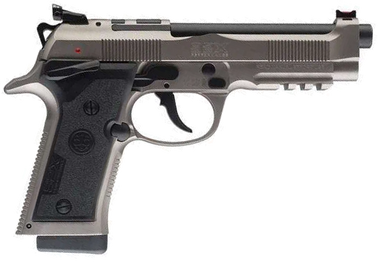 Beretta 92X PCO 9mm, 4.9" Barrel, 15+1, Gray Nistan, Optic Ready, Rail