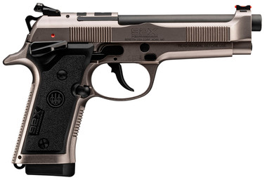 Beretta 92X Performance Defensive 9mm, 4.9" Barrel, 10+1, Gray Nistan