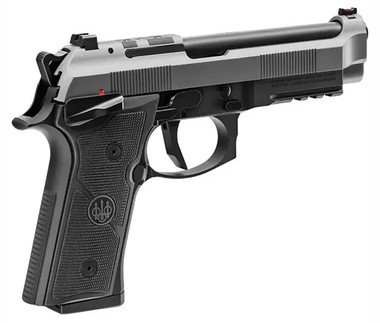 Beretta 92XI 9mm, 4.7" Barrel, 15+1, Cerakote Stainless, Optic Ready, Rail
