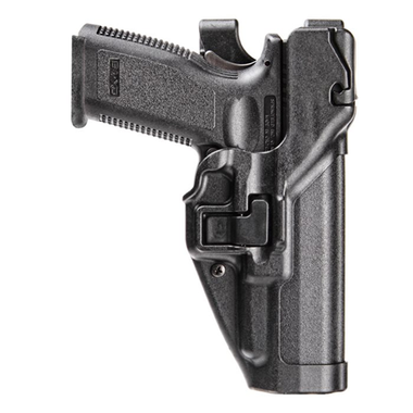 Blackhawk SERPA Tactical Level 3 Thigh Holster, Size - 4, Left Hand