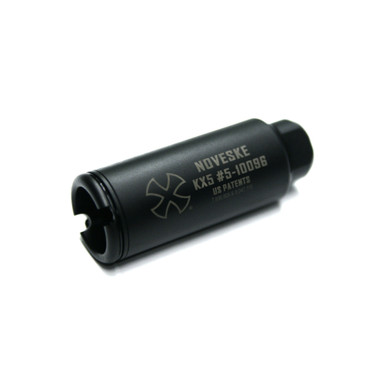 Noveske KX5 7.62mm NATO Flash Suppressor, 5/8x24 Threads - Black Nitride