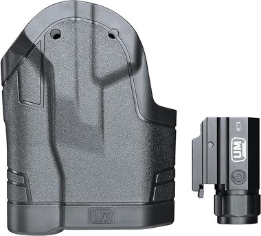 Uncle Mike's Spyros Holster System with 150 Lumen LED Light, Color - Black