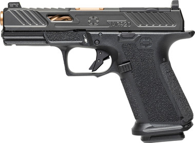 Shadow Systems MR920 ELITE 9mm Pistol, Optic Ready, Spiral Barrel, Green Tritium Front Dot