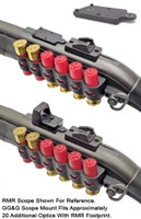 GG&G Beretta A300 Red Dot Scope Mount for Trijicon RMR Footprint, Black