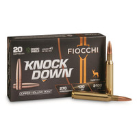 Fiocchi Knock Down Enviro Shield 270 Winchester 130 Grain Hollow Point