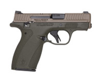 Smith & Wesson Bodyguard 2.0 .380 Auto 12rd Pistol, 2.75" Barrel, W/ Manual Safety, OD Green/FDE