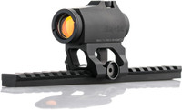 Scalarworks Leap Aimpoint Micro Quick-Detach Mount, 1.57" Height, Black