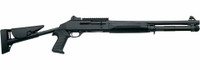 Benelli M4 LE 12 Gauge Shotgun, 18.5" Barrel, Collapsible Stock, Night Sights