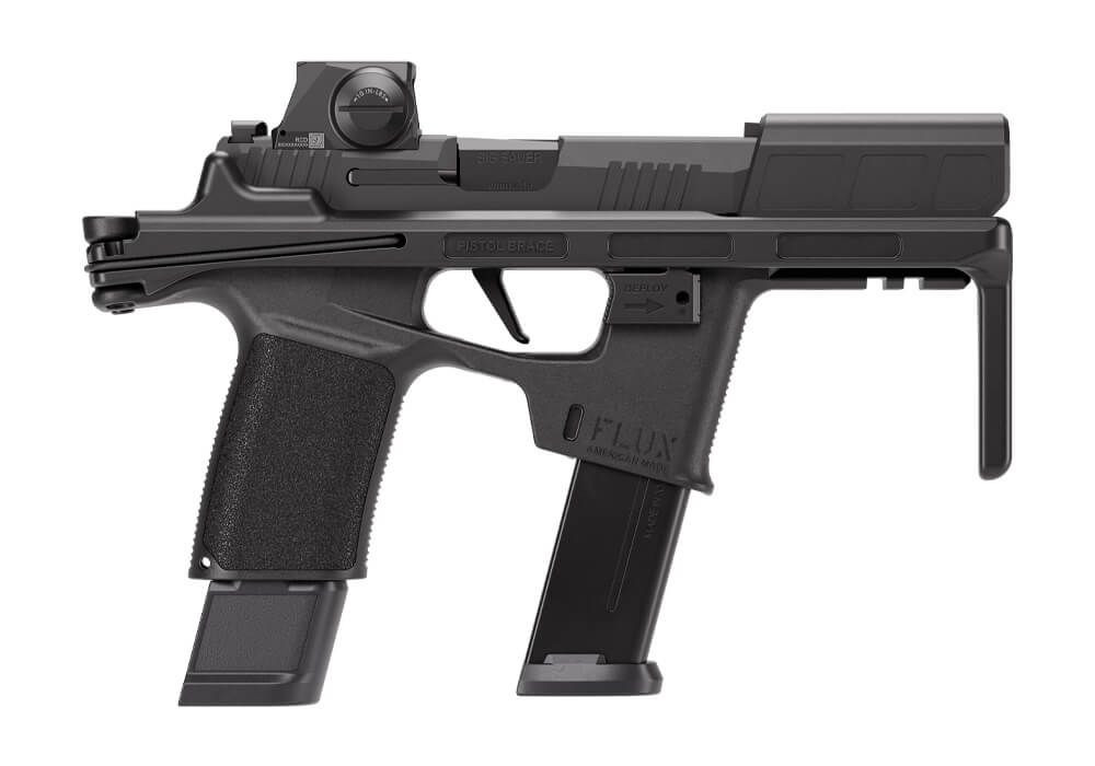 SIG SAUER 365FLUX9BXR3RXSL P365 FLUX 9mm 21+1 6" w/ROMEO-X, Nitron Slide & Chassis System
