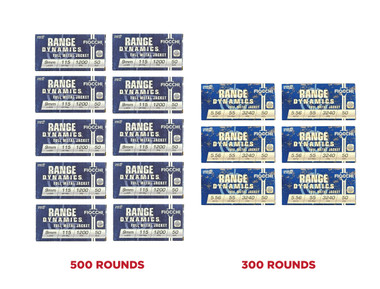 9mm Ammo - Bulk Bento Bundle Lite Fiocchi Ammo Bulk Bento Bundle Lite Fiocchi Ammo