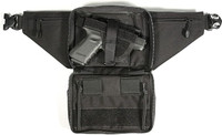 Blackhawk Urban Carry Fanny Pack Gun Holster  Belt Loops Black Medium