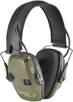 Howard Leight Impact Sport 22 DB Nrr Electric Earmuff, Black/Hunter Green